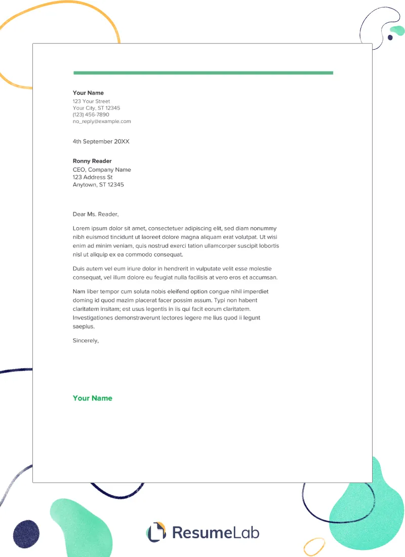 38394 customize cover letter