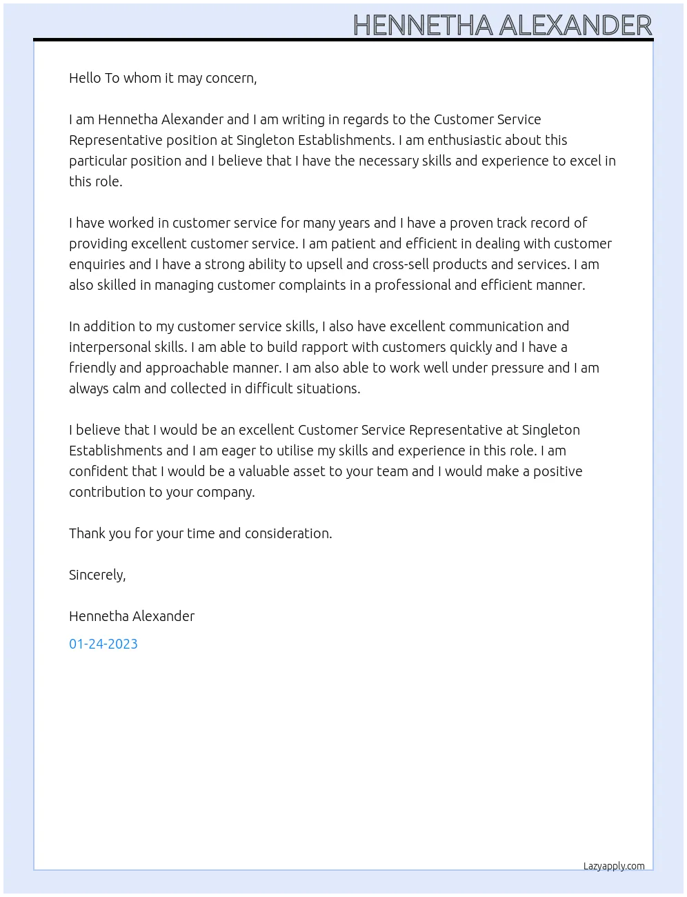 38405 cover letter wfh customer service 2