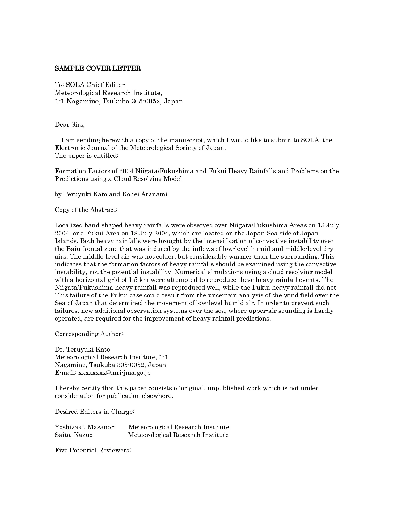 38406 tailoring cover letter