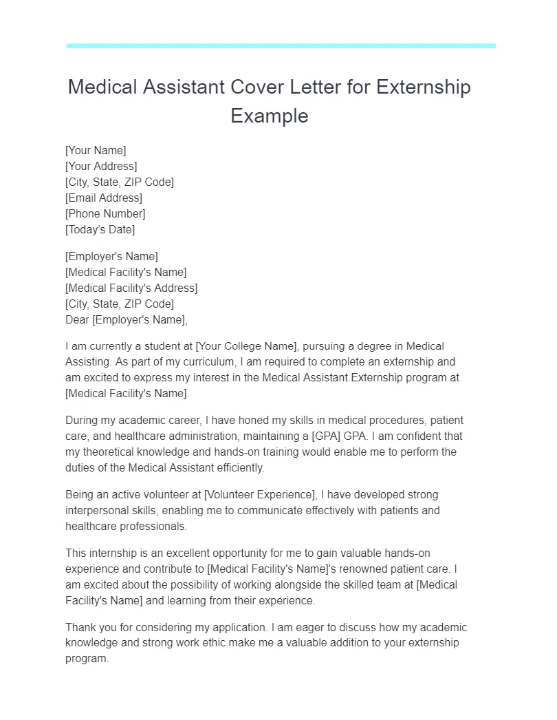 38423 medical assistant cover letter
