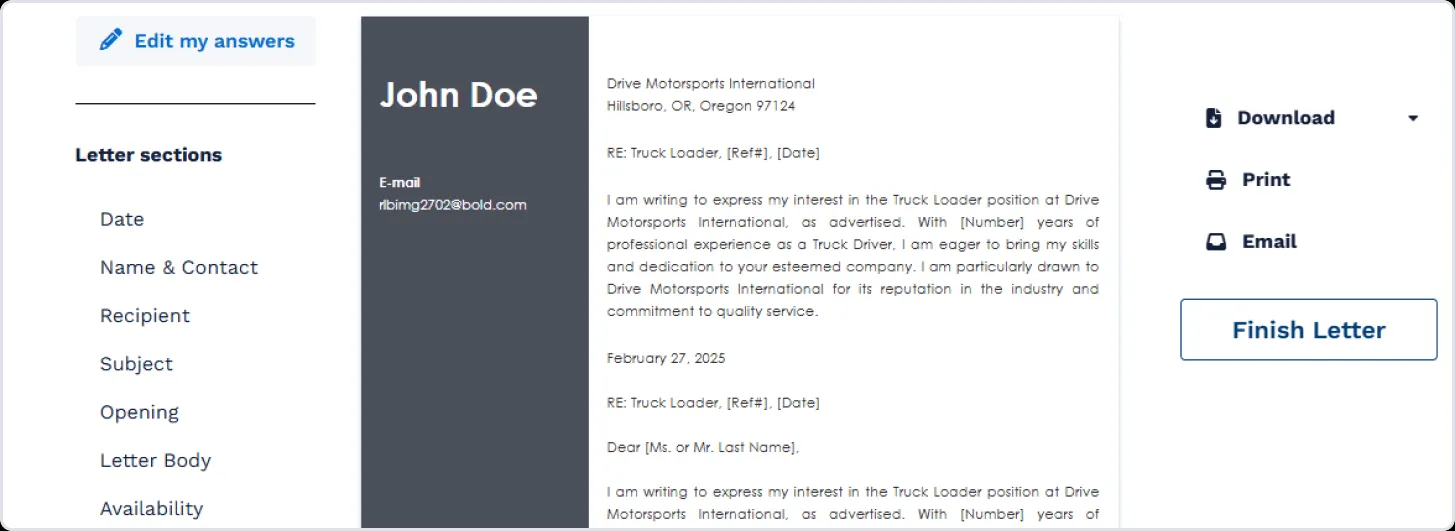 38432 keywords cover letter