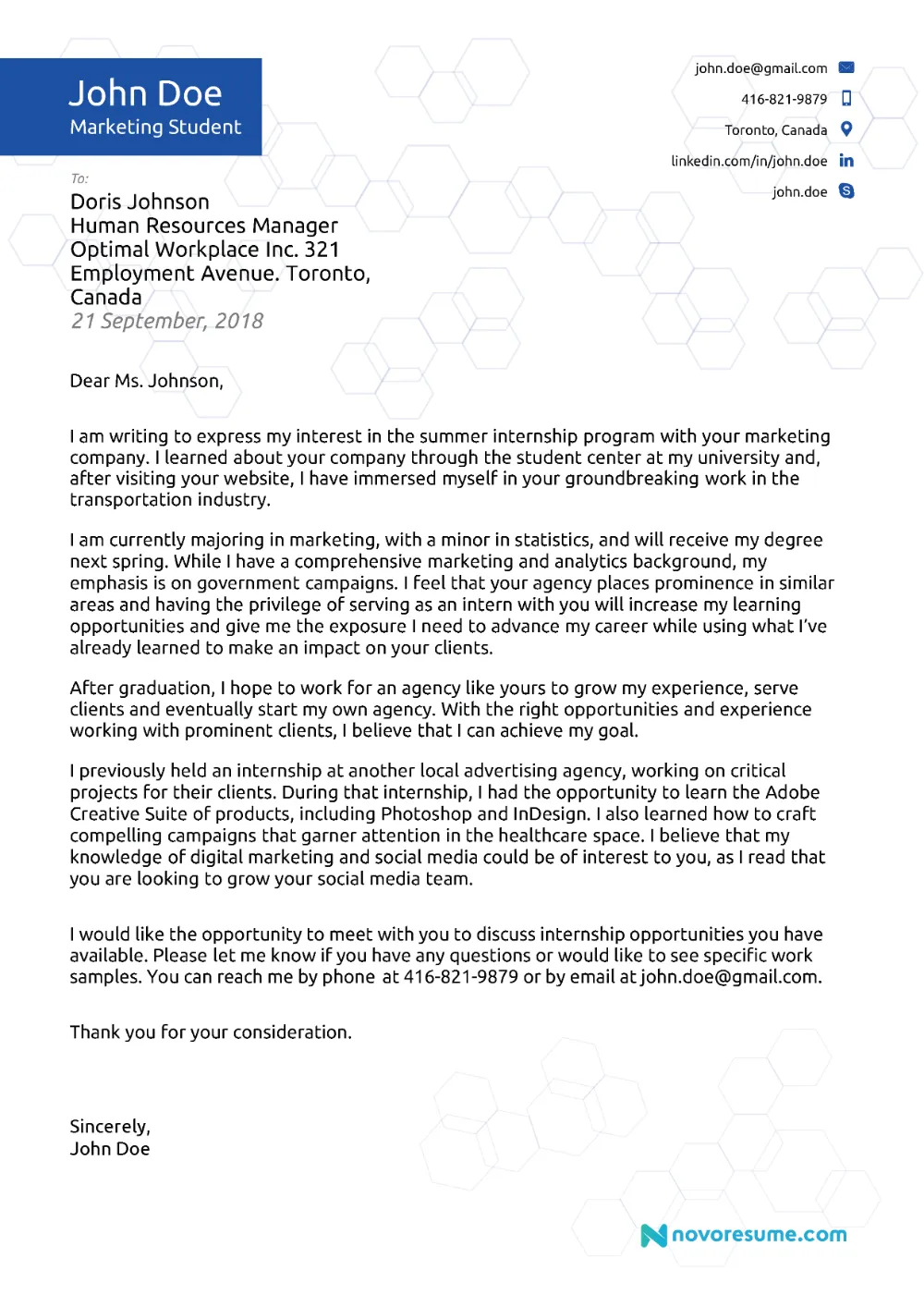 38445 cover letter proofreading