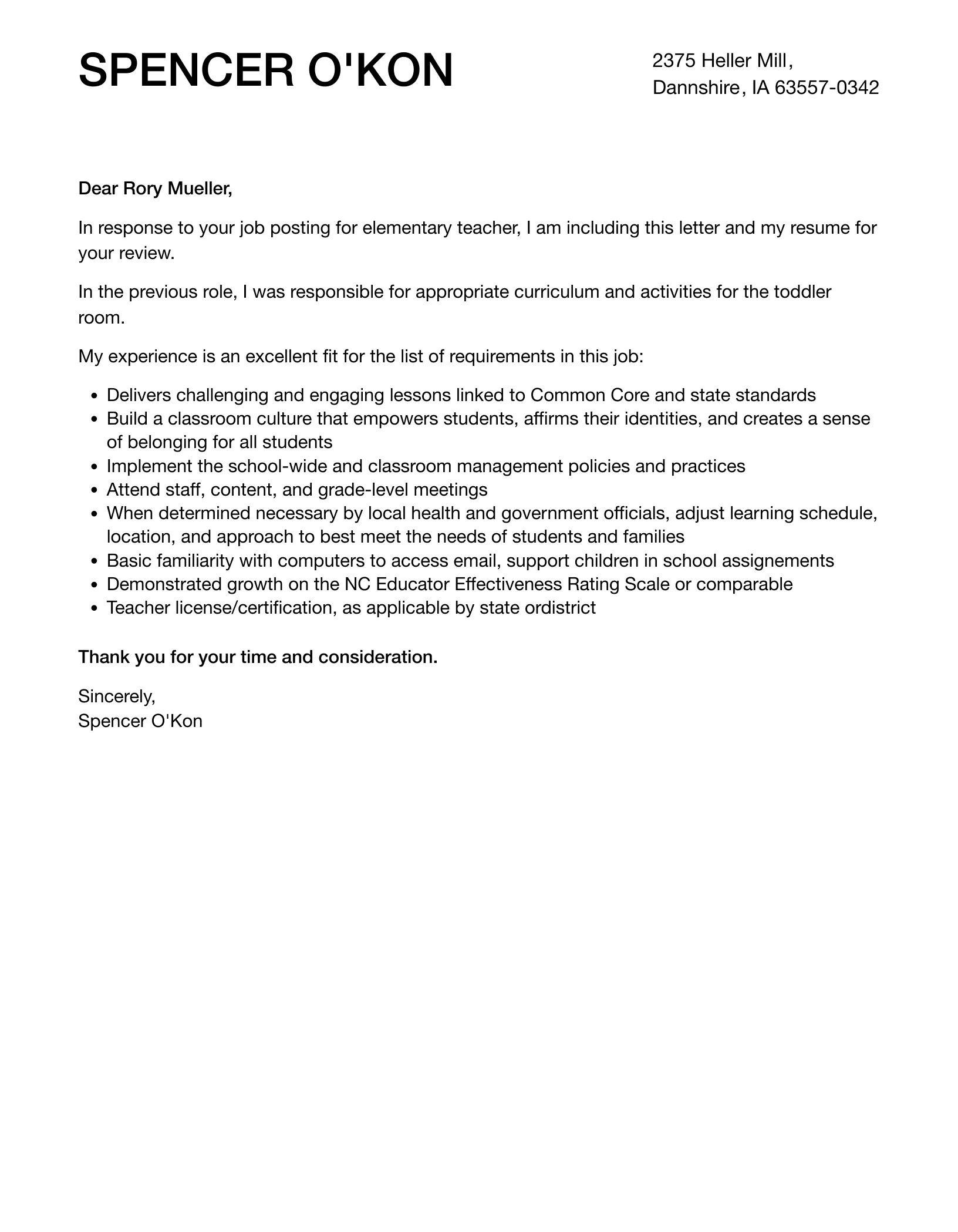 38450 teacher proofreading cover letter