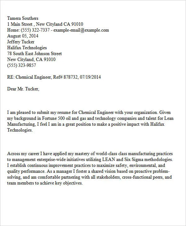 38455 cover letter chemical engineering internship image2
