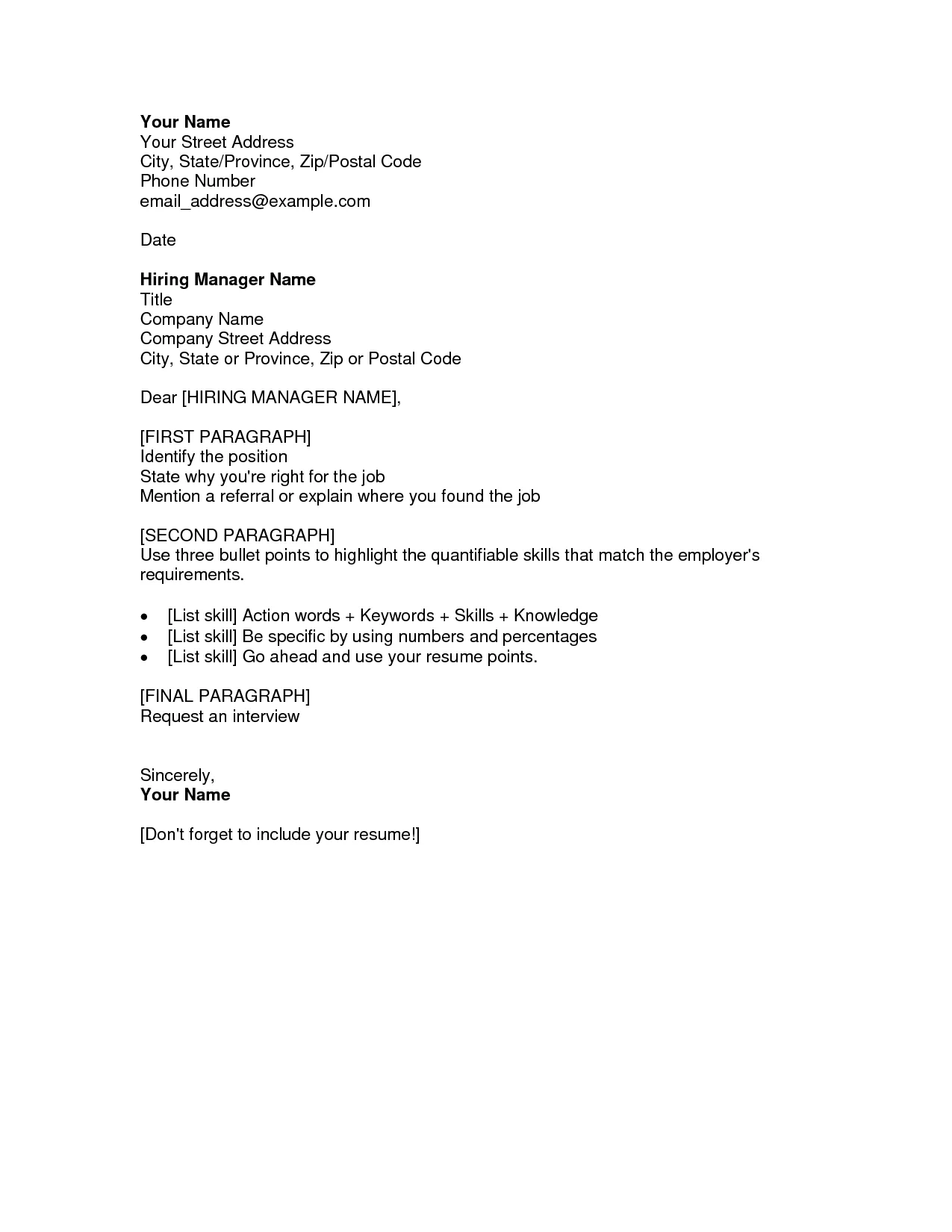 38457 resume and cover letter