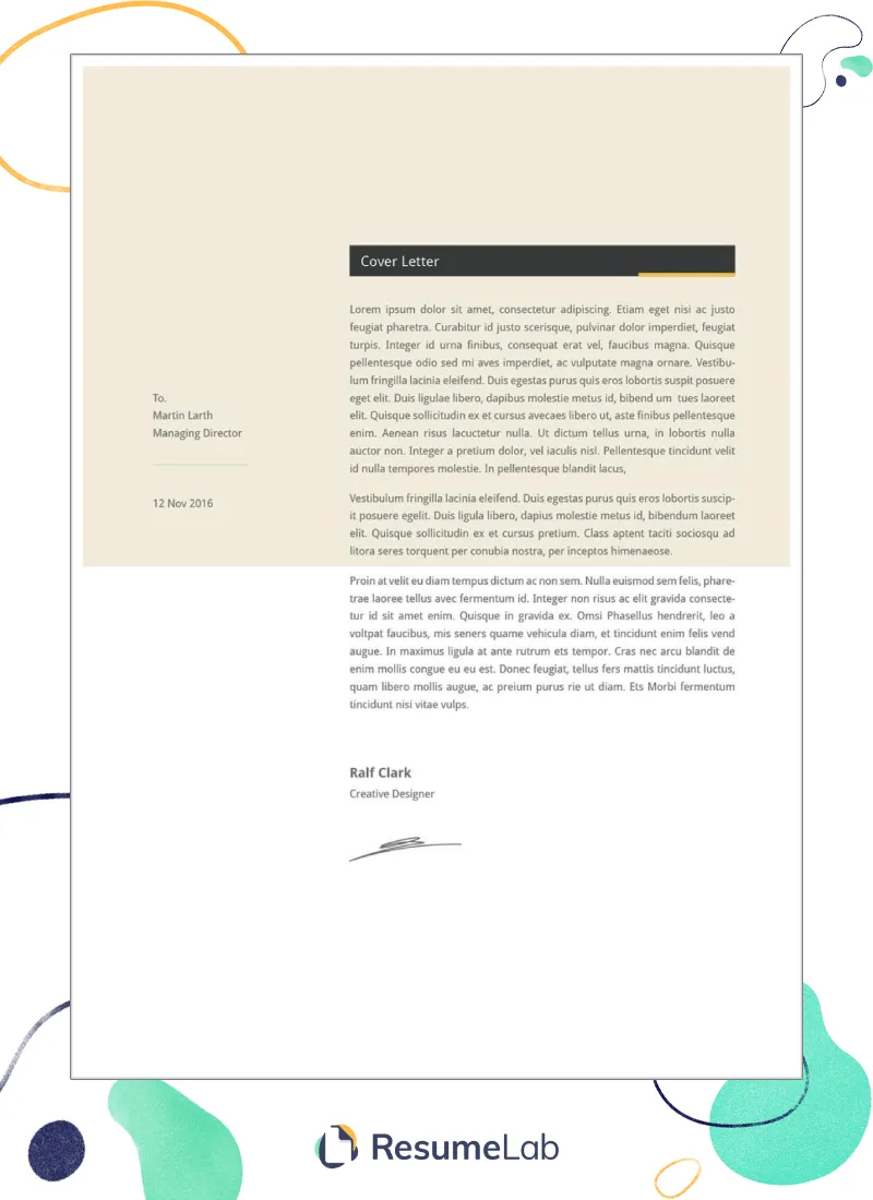 38464 cover letter template entry level