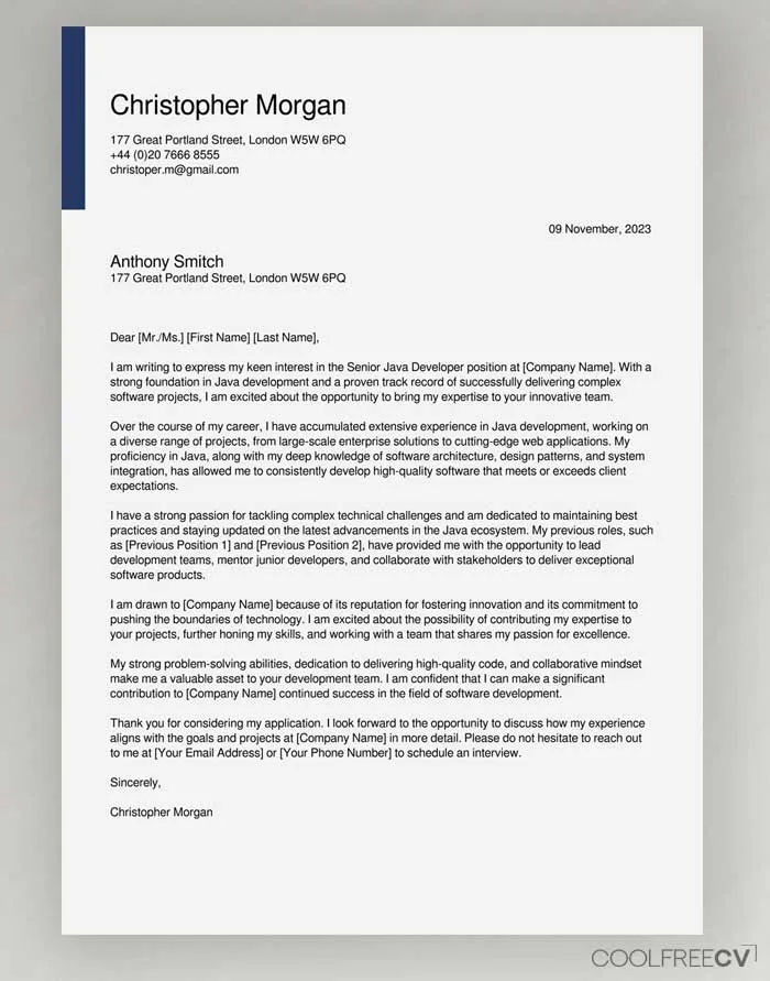 38473 cover letter customization tips