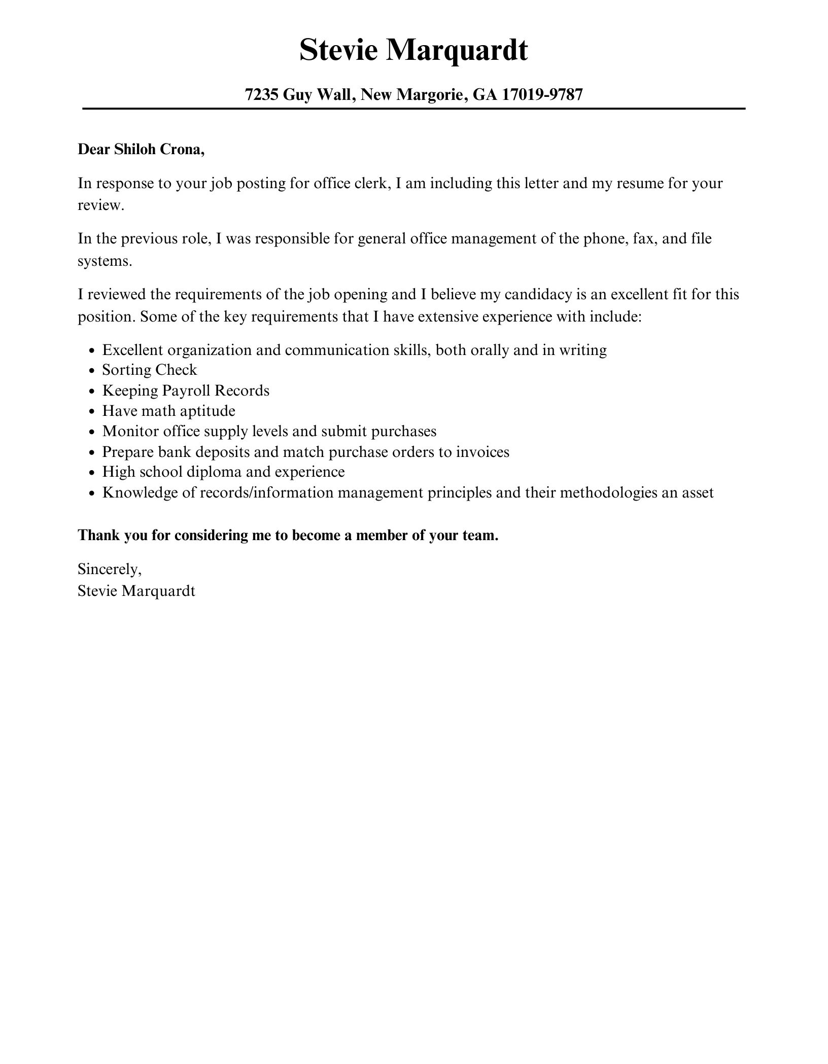 38478 office clerk software