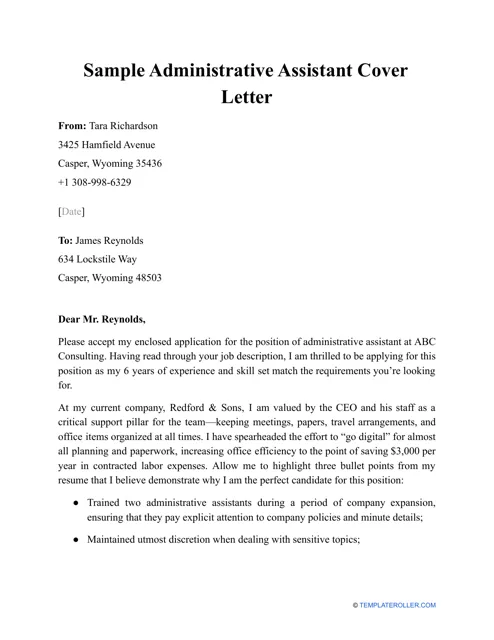 38482 admin cover letter 5