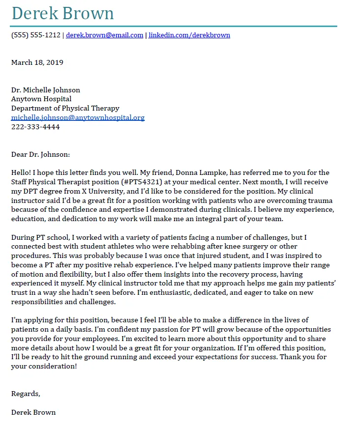 38488 occupational therapy cover letter