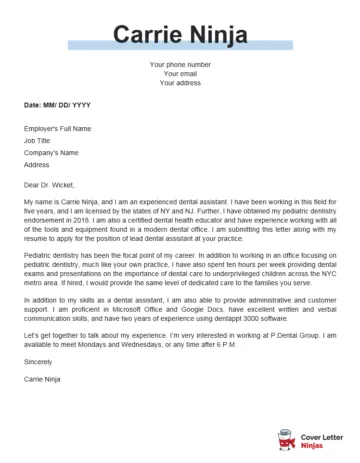 38492 cover letter formatting