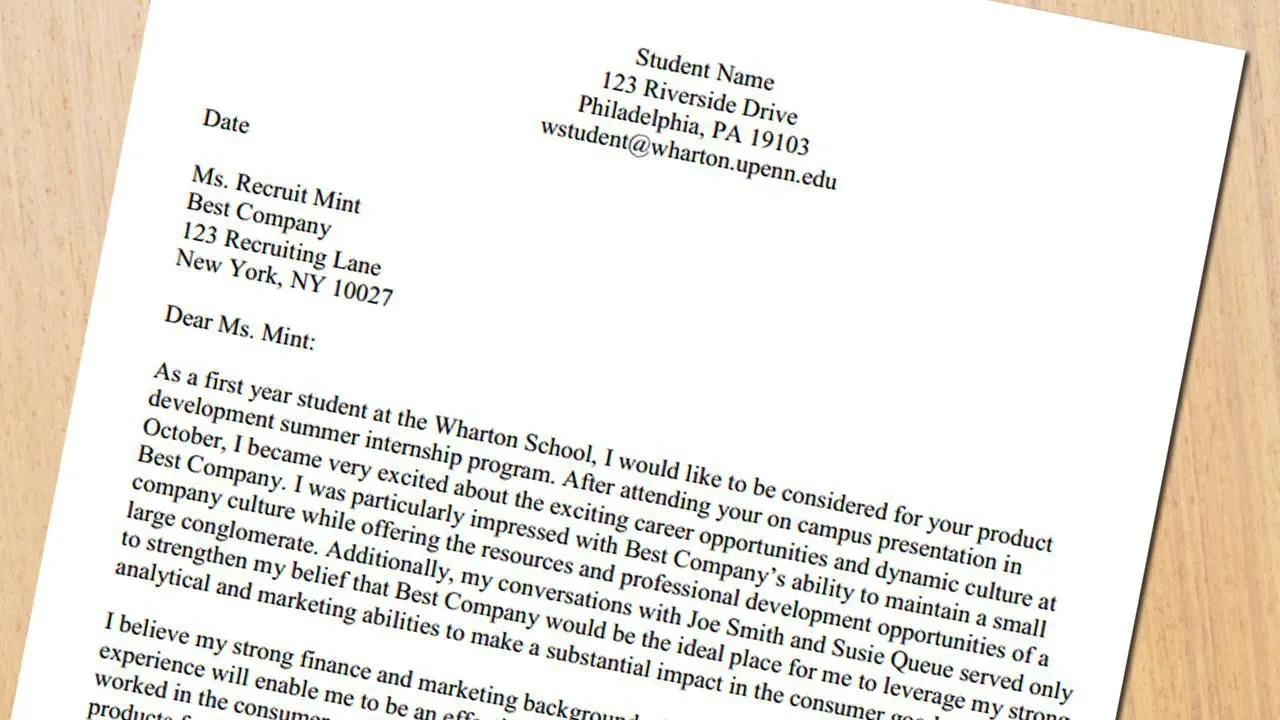 38501 cover letter formatting