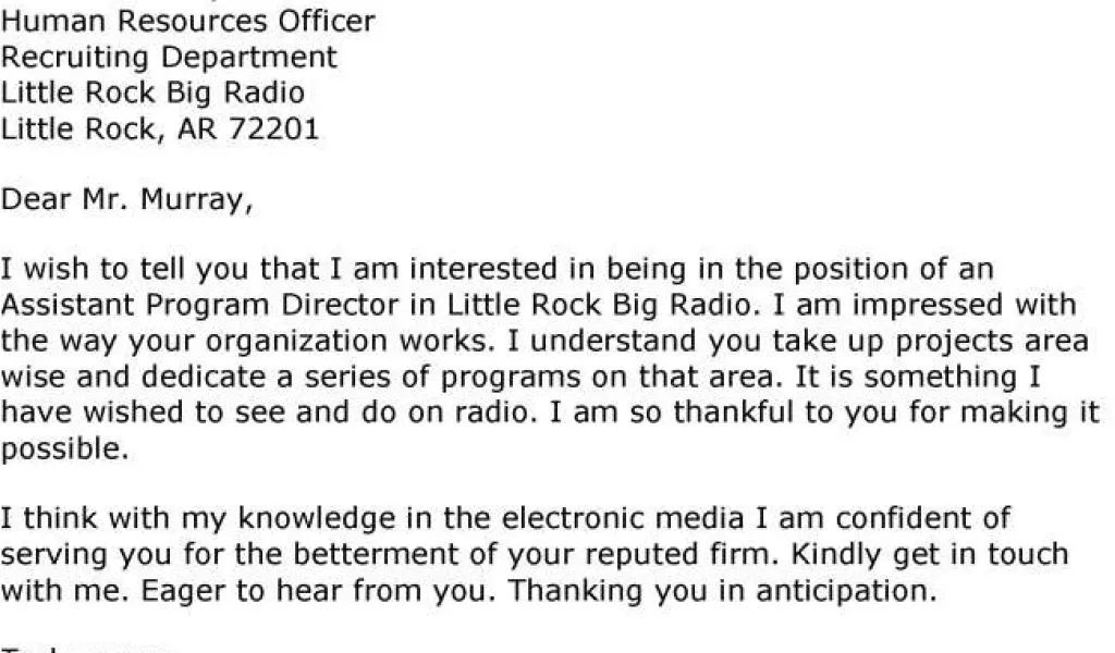 38501 cover letter skills