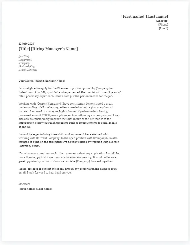 38509 pharmacist resume tips