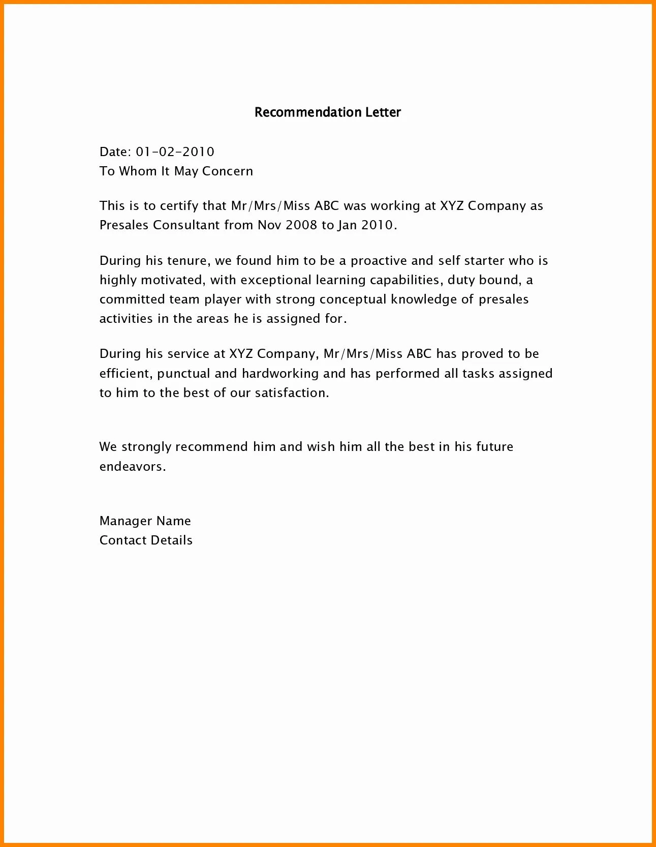 38526 referral letter formatting