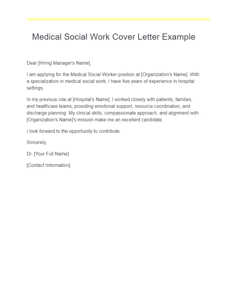 38528 social work cover letter writing