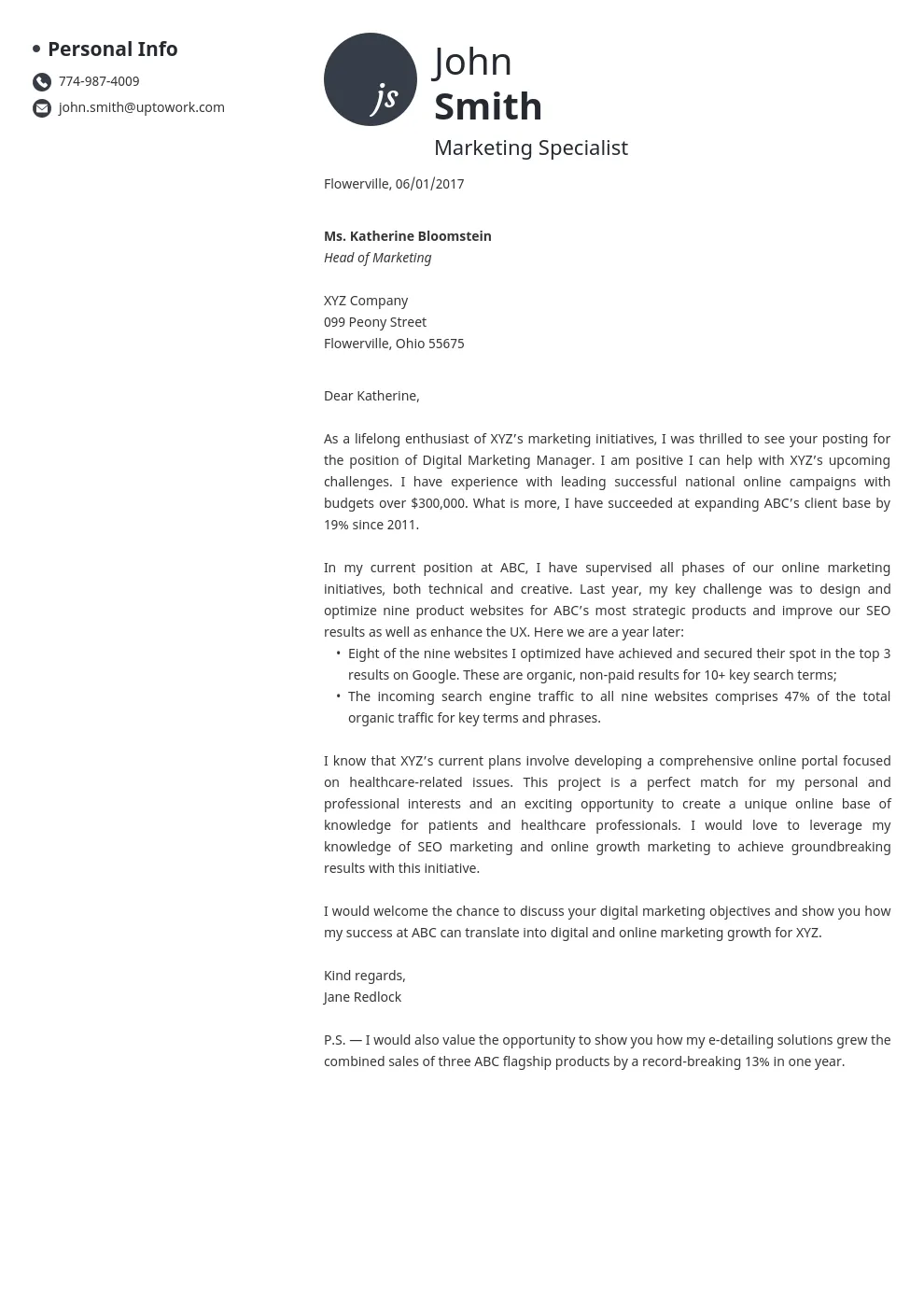 38553 proofreading cover letter
