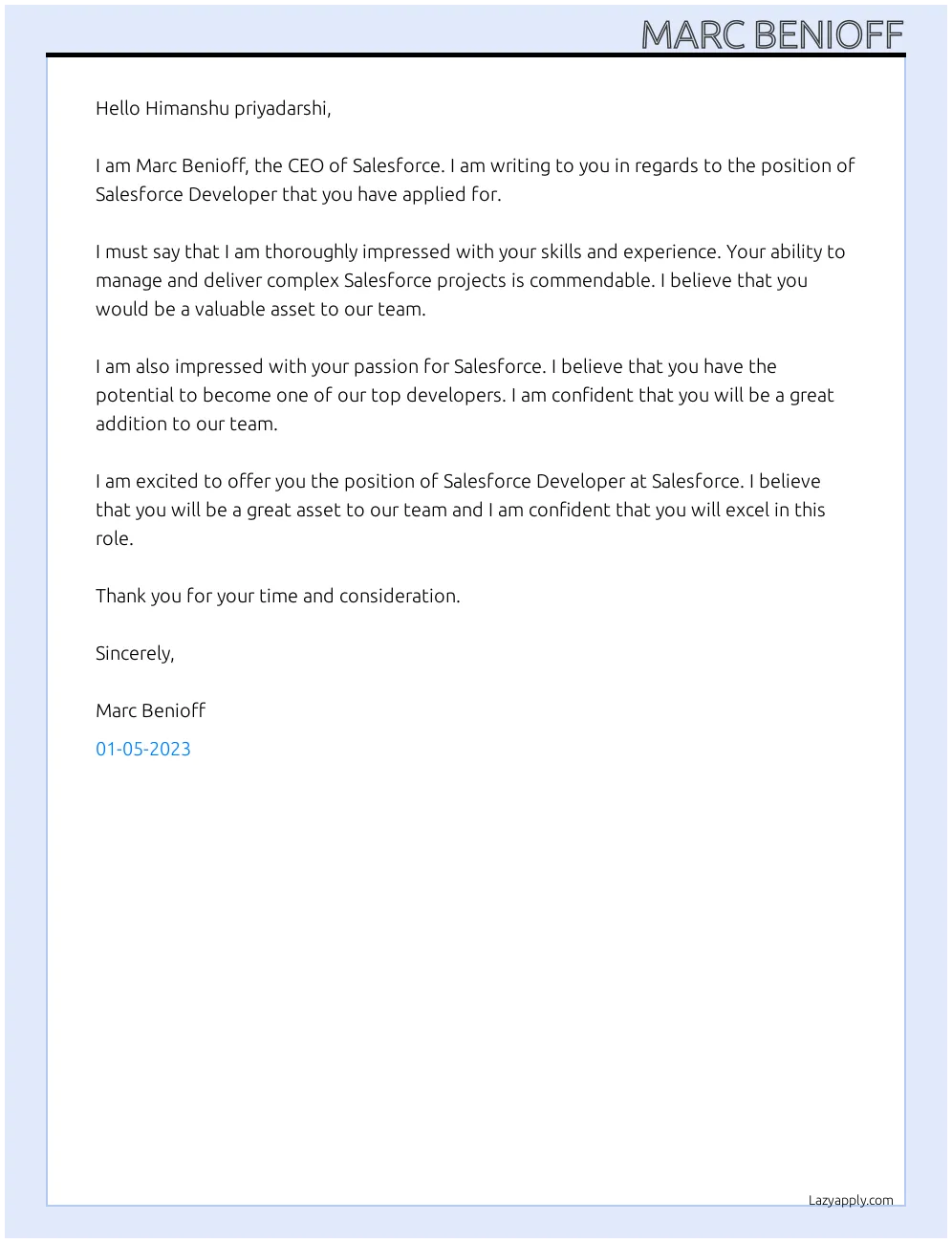 38570 salesforce cover letter tailoring