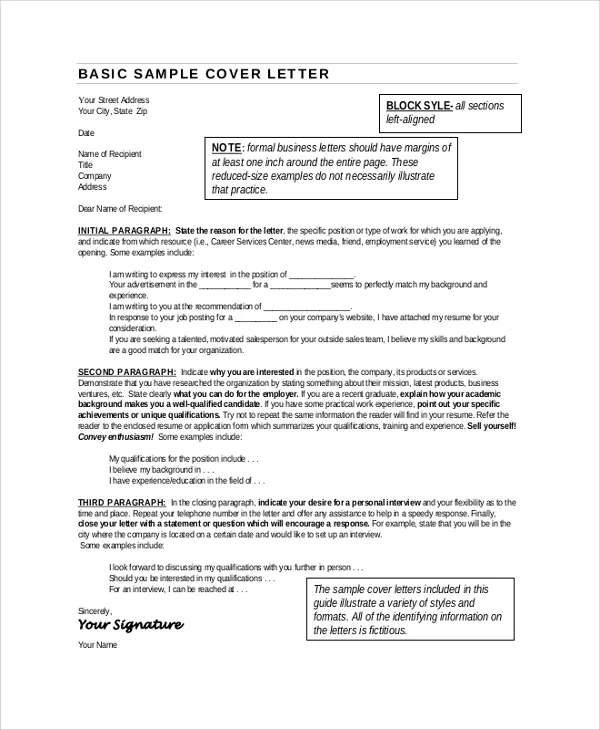 38582 cover letter tone