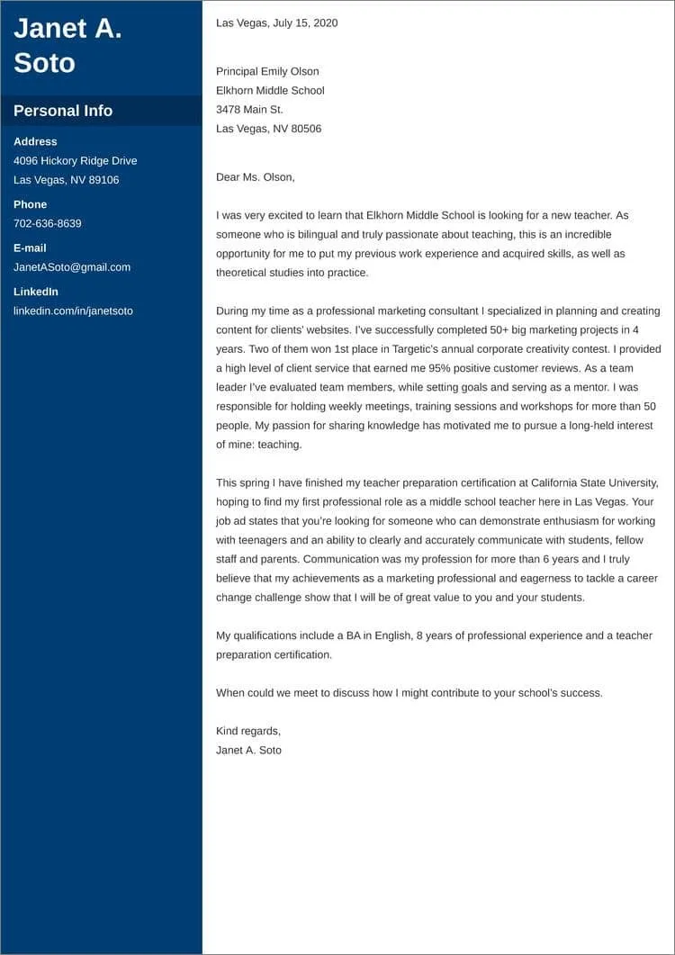 38591 cover letter career change 6