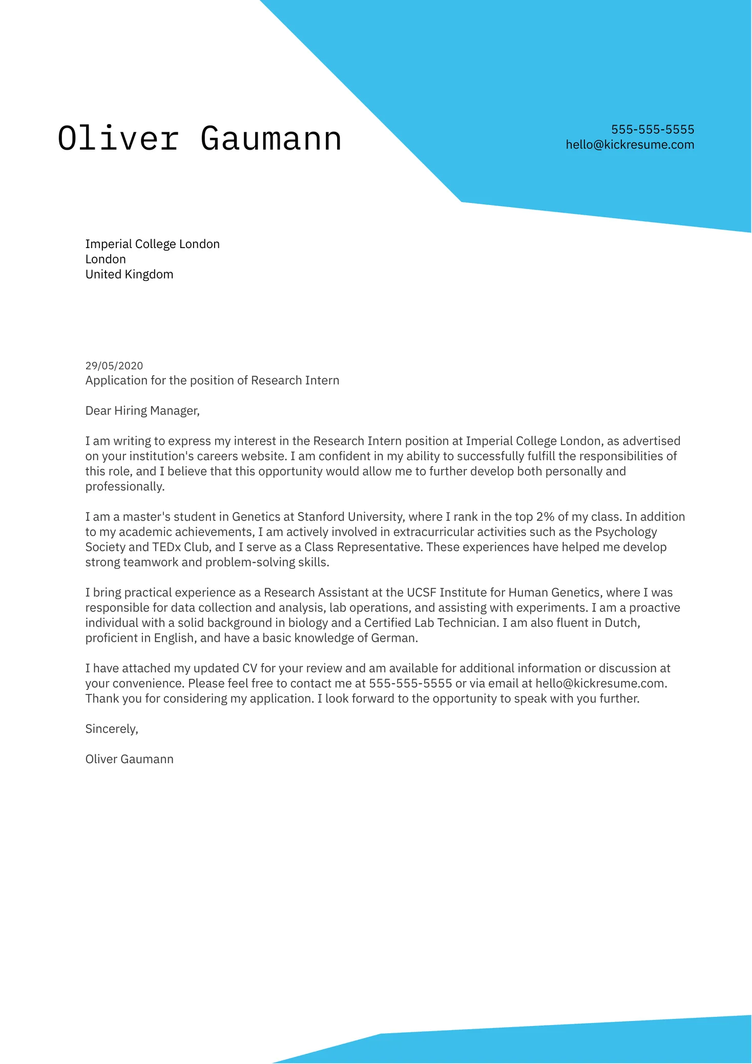 38595 cover letter formatting