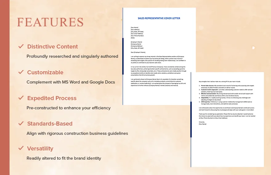 38606 sales rep cover letter examples