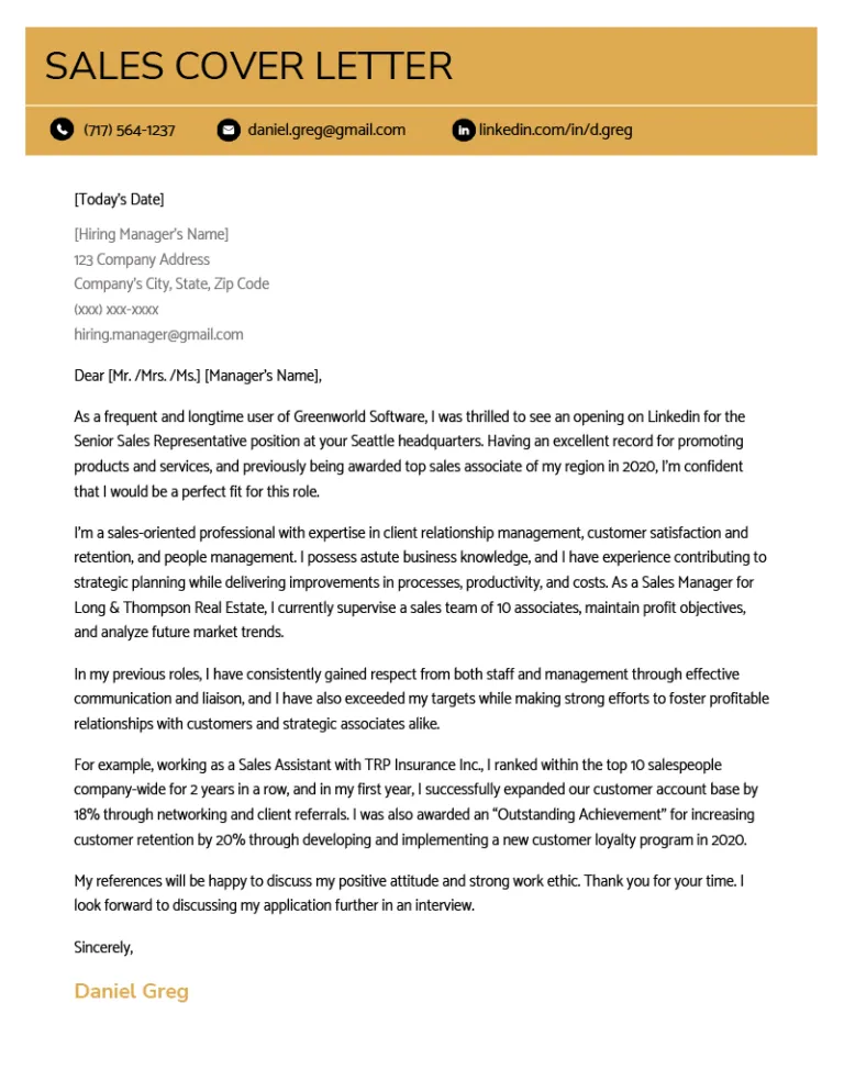 38606 winning sales rep cover letter