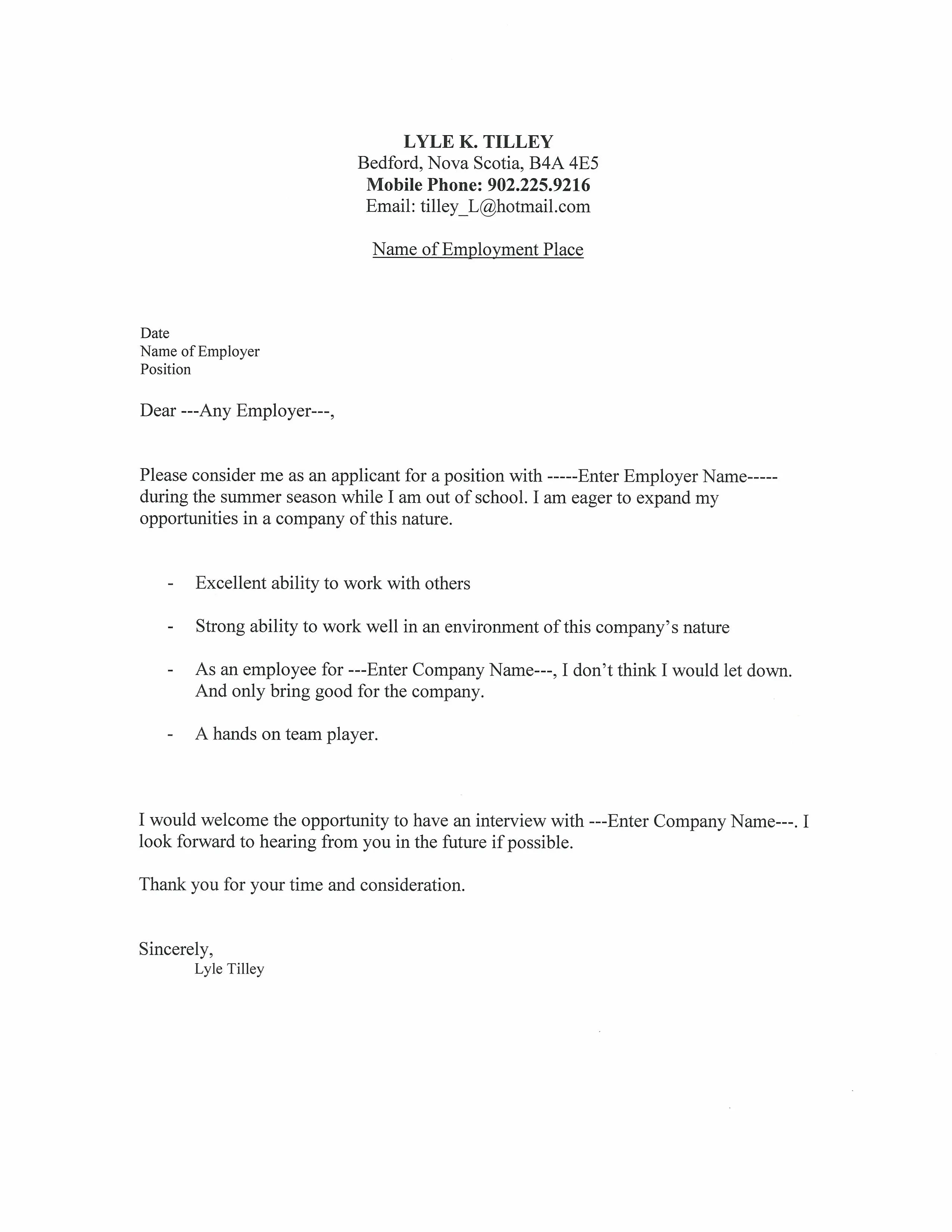 38609 cover letter writing