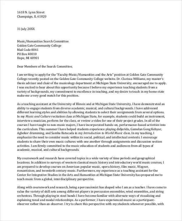 38627 cover letter teaching job 6