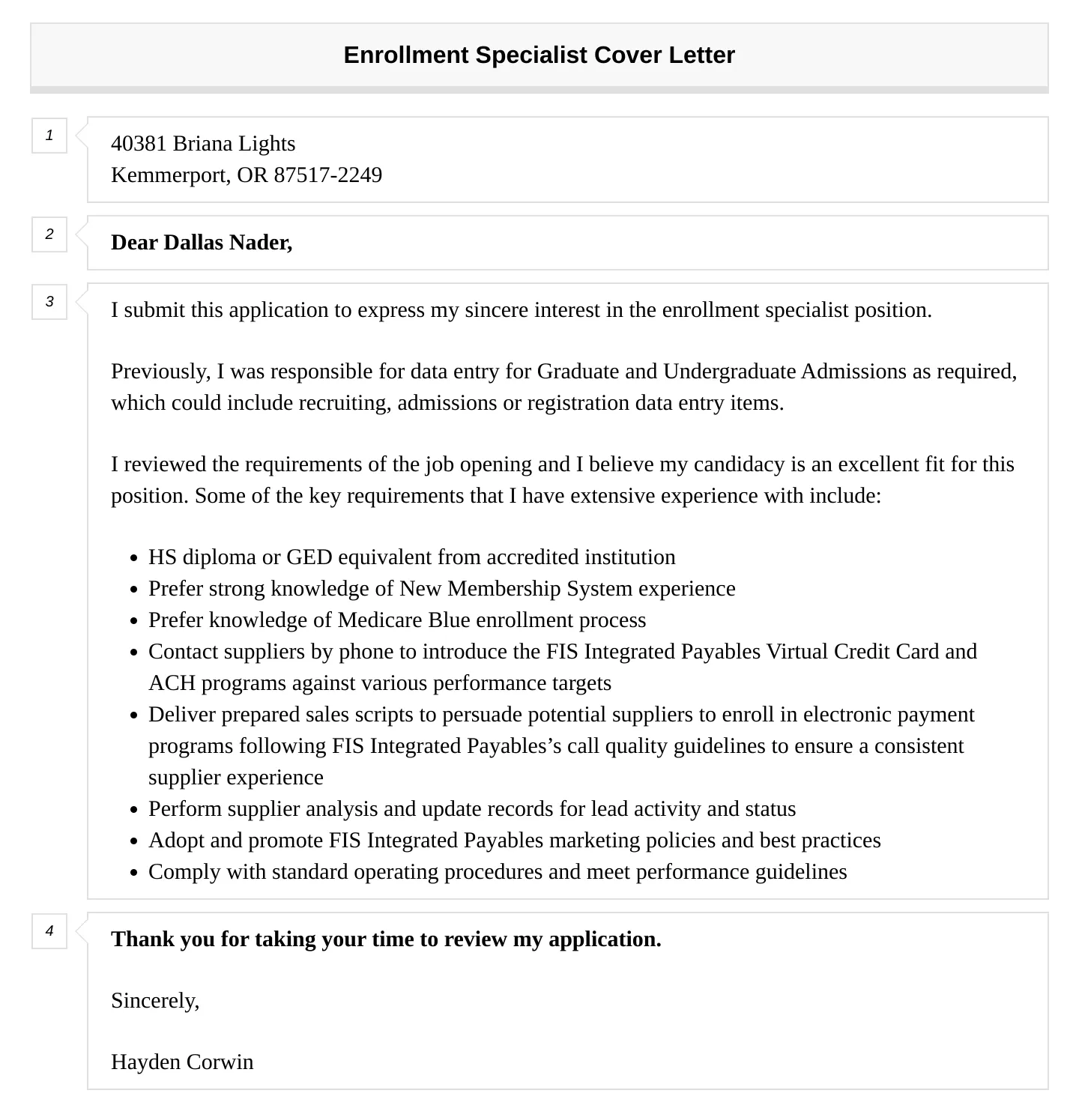 38631 tailoring cover letter