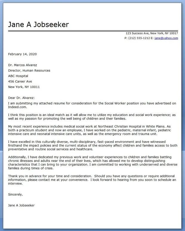 38633 social work skills experience