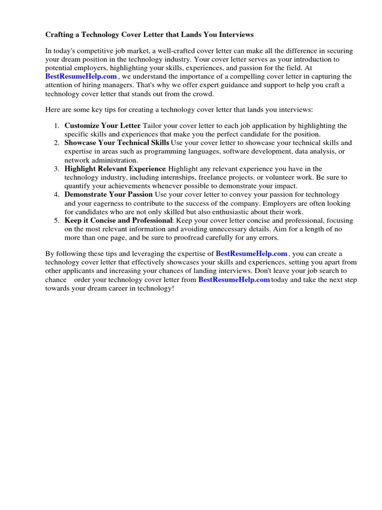 38634 cover letter formatting layout