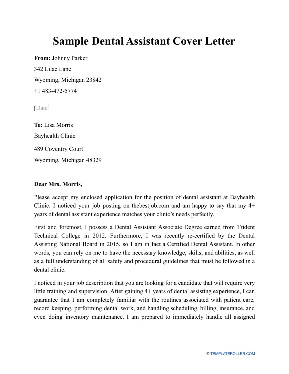 38637 cover letter formatting