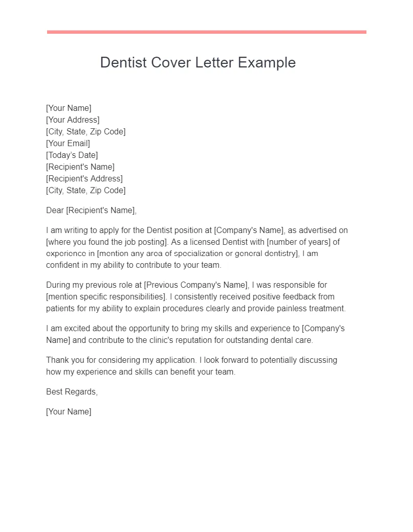 38637 dental assistant cover letter writing