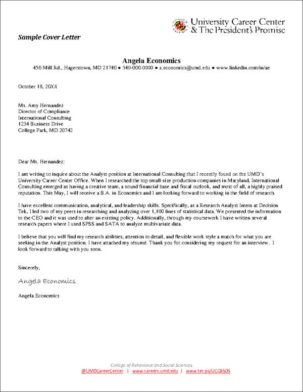 38644 quantify achievements cover letter