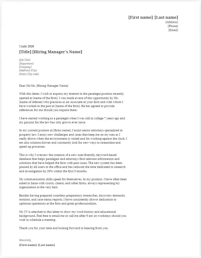 38654 proofreading cover letter