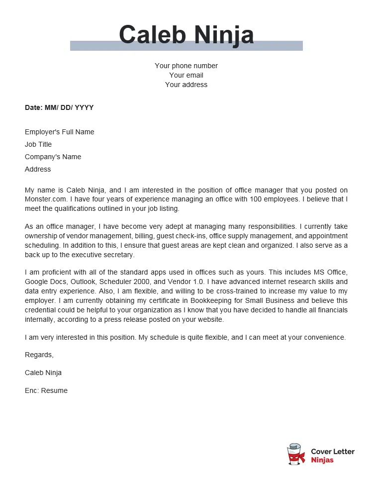 38665 proofreading cover letter