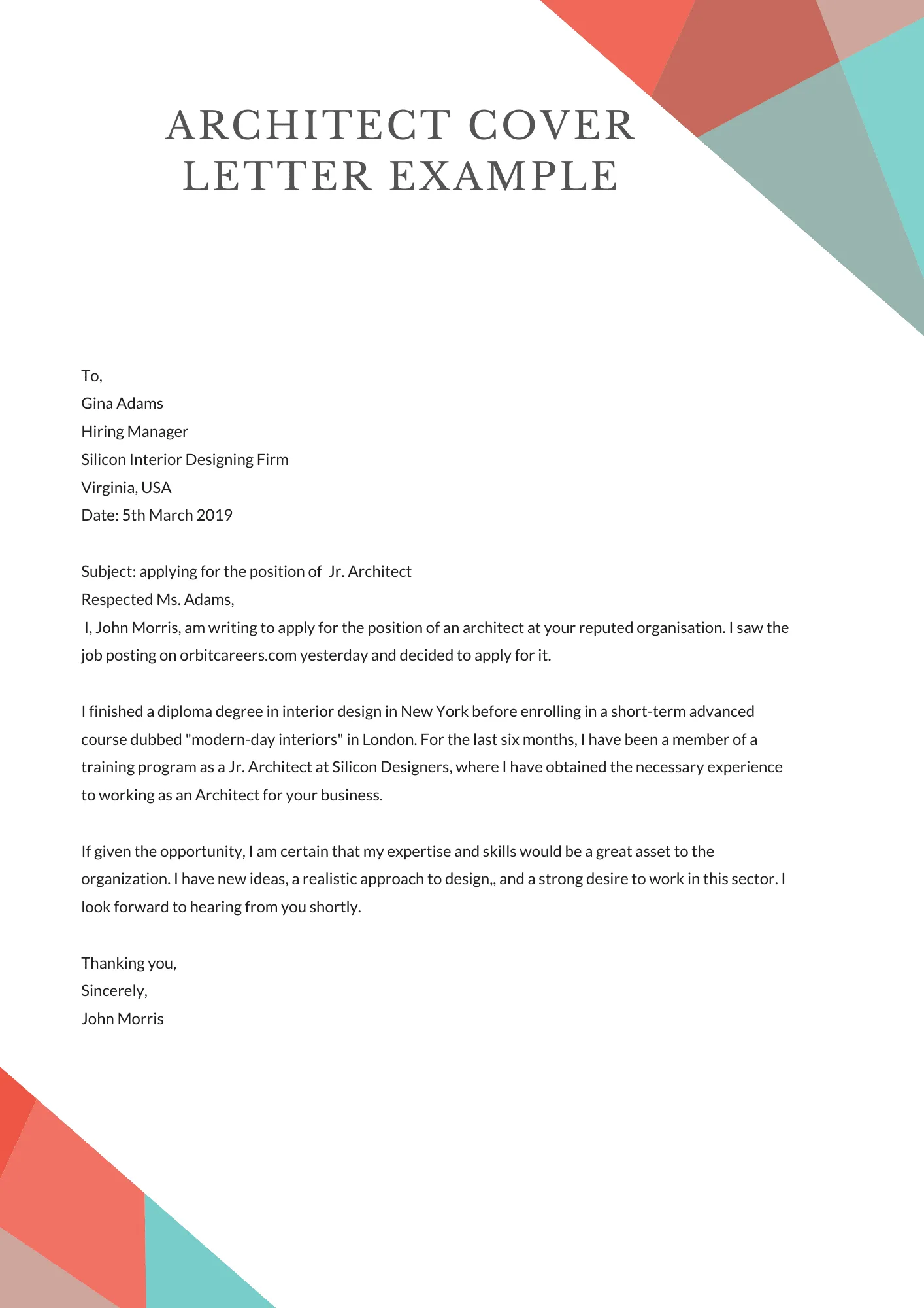 38666 tailoring cover letter