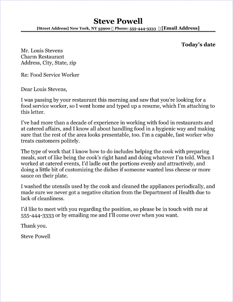 38687 food service skills