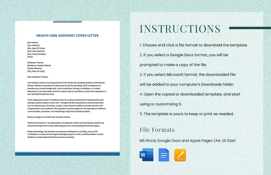 38690 healthcare assistant cover letter soft skills