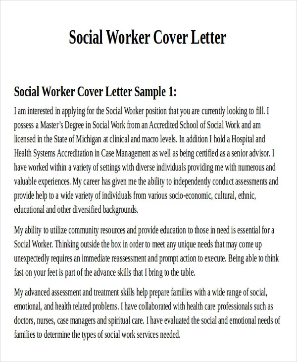 38692 social work cover letter skills