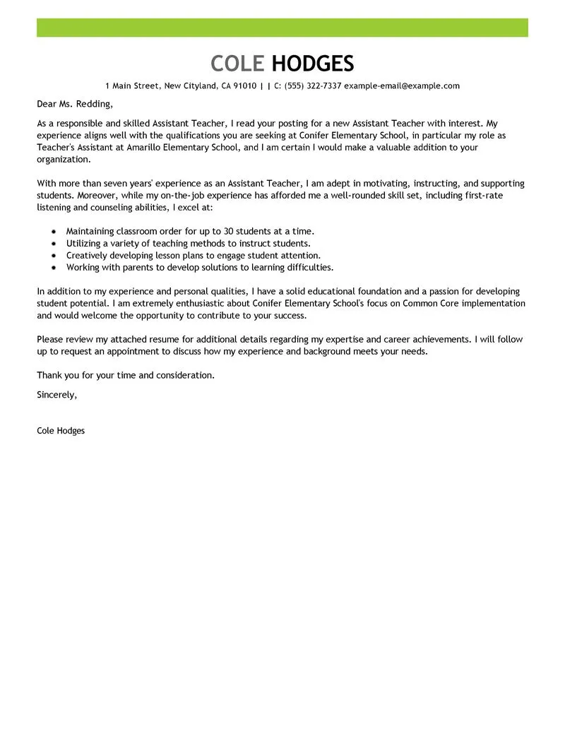 38693 cover letter formatting
