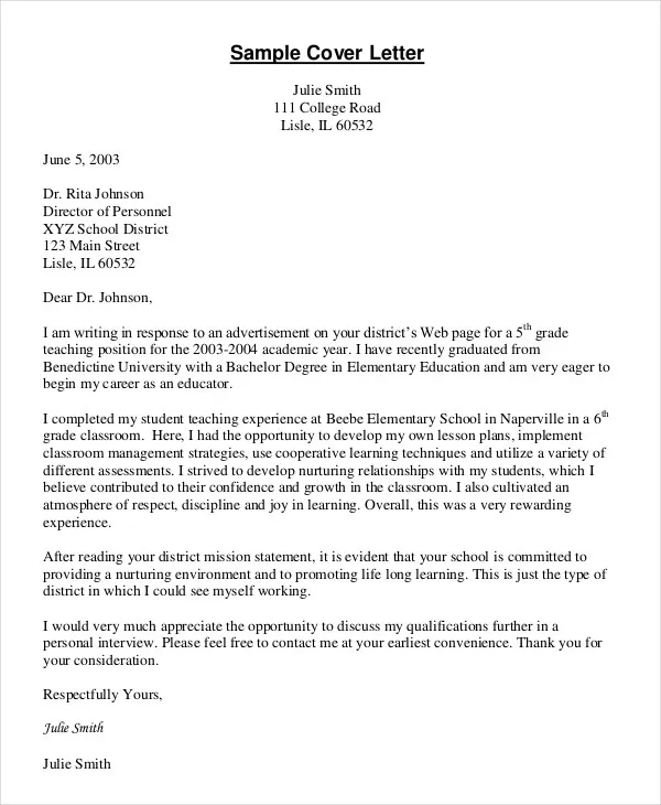 38701 teaching cover letter templates 4